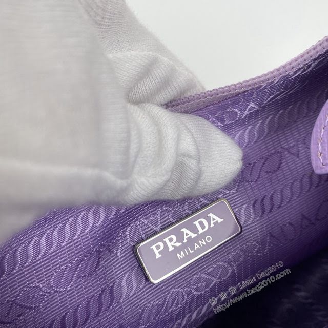 prada女包 普拉達2020專櫃最新款 女士尼龍單肩包 1NE515 Prada升級版HOBO手拎包 Prada腋下包  pyd2308
